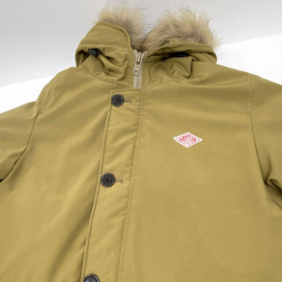 DANTON ダントン ファー付き フーデッド ダウンジャケット 18A-FA-002 