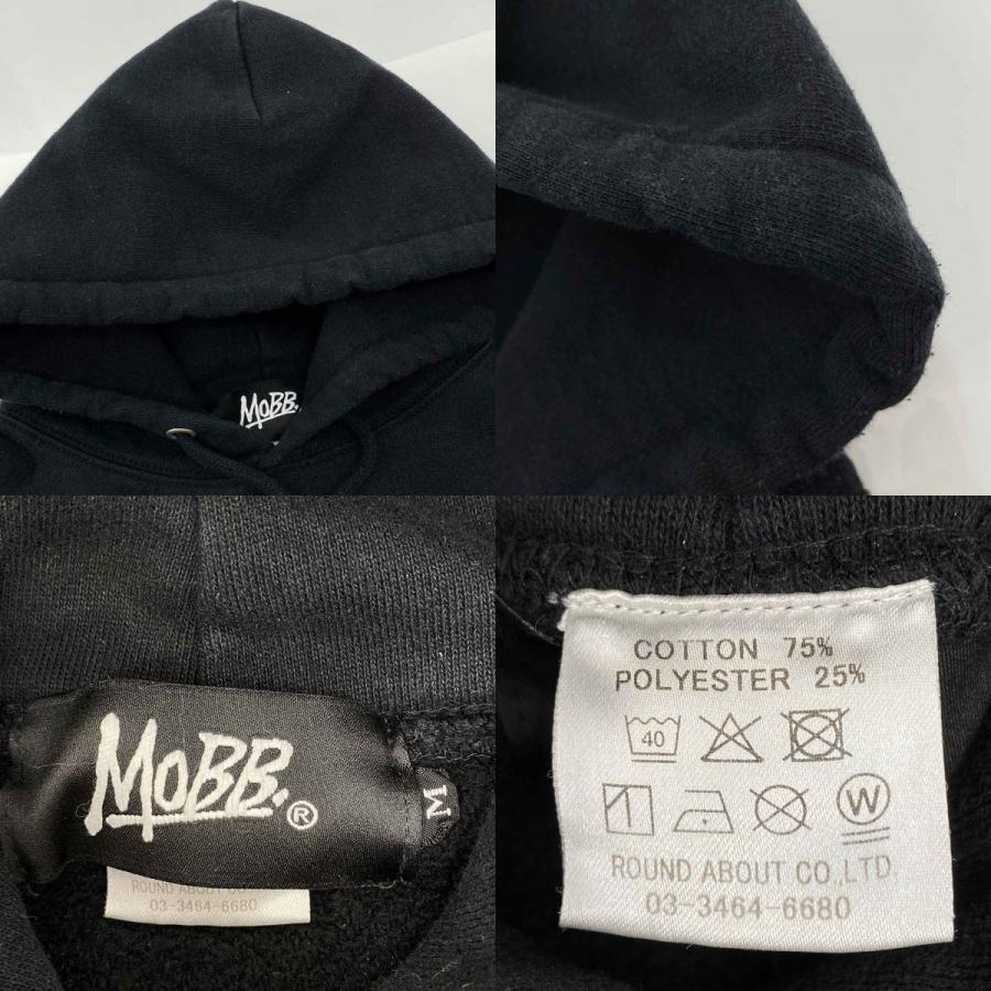 MOBB モブ CROSS STUDS STONE HOODIE フーディ パーカー Mサイズ ※中古 