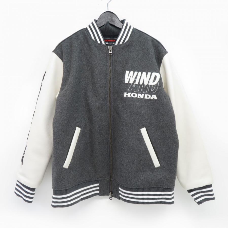 WIND AND SEA × HONDA -H- VARSITY JACKET ウィンダンシー WIND AND SEA × HONDA -H- VARSITY JACKET ウィンダンシー