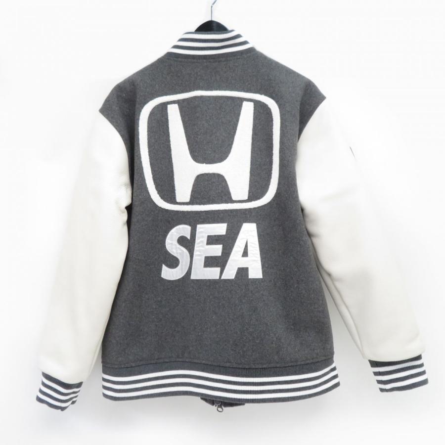 WIND AND SEA × HONDA -H- VARSITY JACKET ウィンダンシー WIND AND SEA × HONDA -H- VARSITY JACKET ウィンダンシー