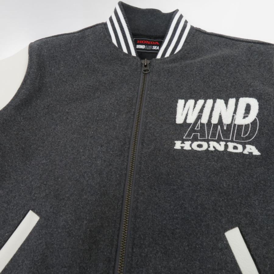 WIND AND SEA × HONDA -H- VARSITY JACKET ウィンダンシー WIND AND SEA × HONDA -H- VARSITY JACKET ウィンダンシー