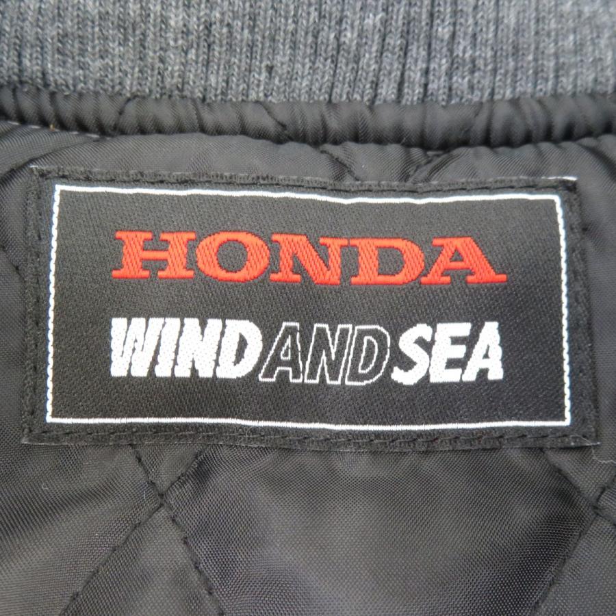 WIND AND SEA × HONDA -H- VARSITY JACKET ウィンダンシー WIND AND SEA × HONDA -H- VARSITY JACKET ウィンダンシー