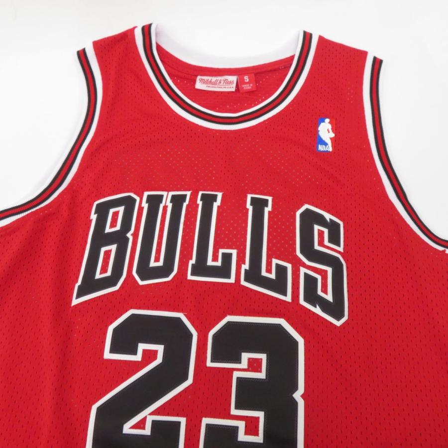 Mitchell & Ness ミッチェルアンドネス シカゴブルズ 23 マイケル・ジョーダン ロード オーセンティックジャージ Sサイズ ※中古｜kinoko-dou｜03