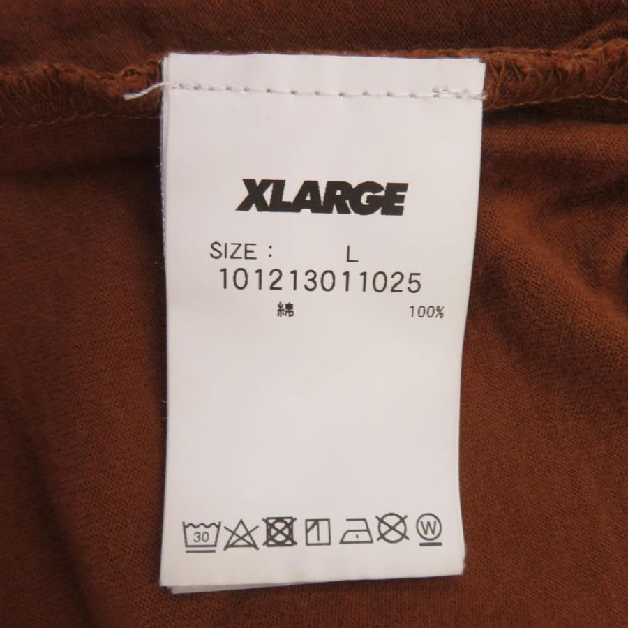 X-LARGE エクストララージ TRIBAL LAYERED L/S TEE 長袖Ｔシャツ 101213011025 Lサイズ ※中古｜kinoko-dou｜10