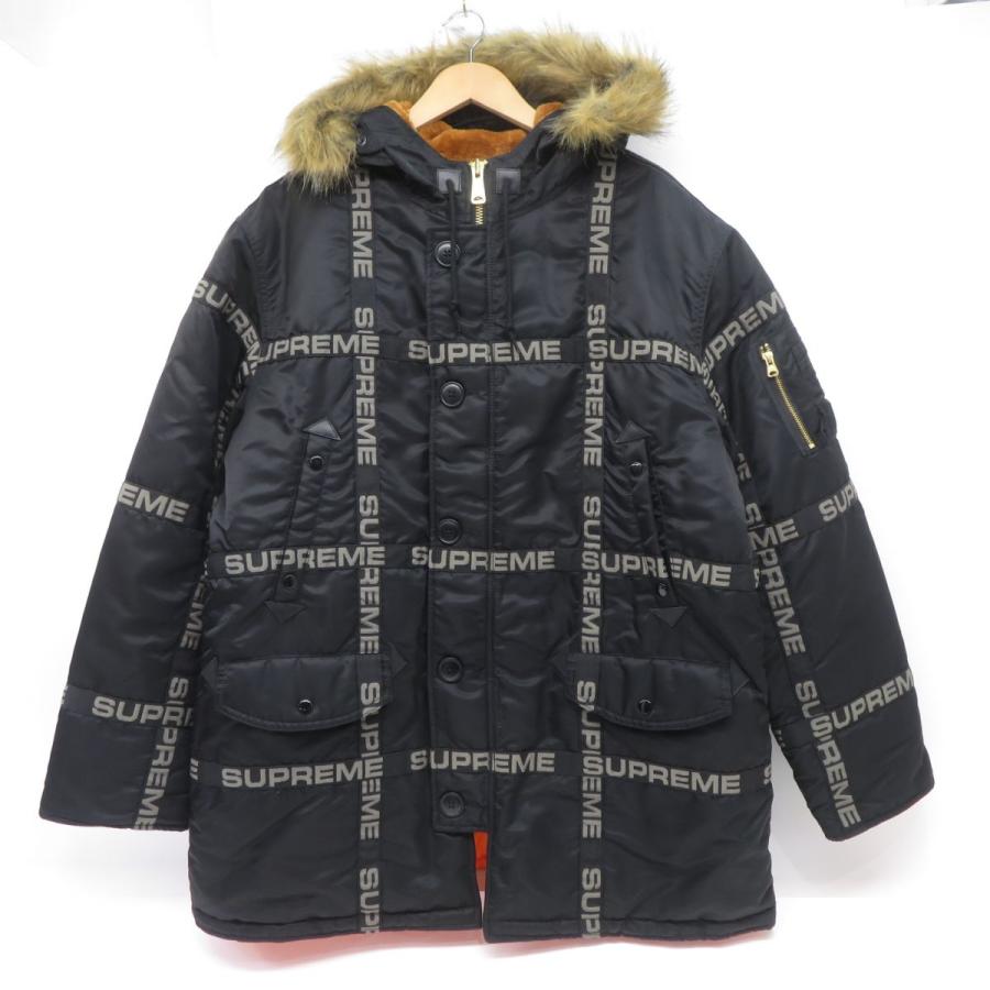 Supreme シュプリーム 18AW Logo Tape N-3B Parka ロゴテープ パーカ