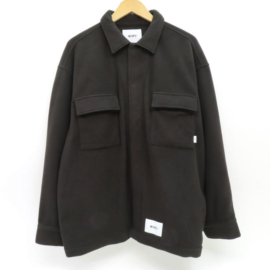 WTAPS ダブルタップス OBJ LS POLY FLEECE フリースシャツジャケット
