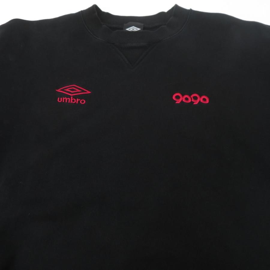 9090 × UMBRO ナインティナインティ アンブロ Two Logo Crewneck Sweat