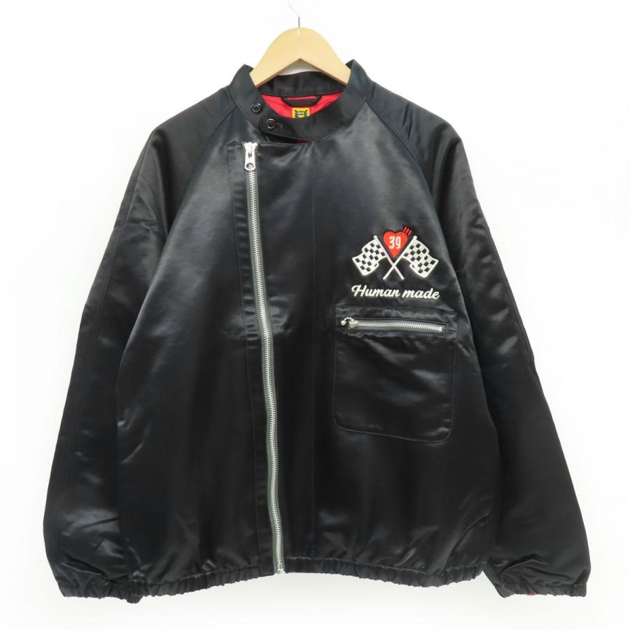 希少！HUMAN MADE ヒューマンメイド エイジング加工ダブルライダース L HUMAN MADE／ヒューマンメイド】よりエイジング加工ライダース