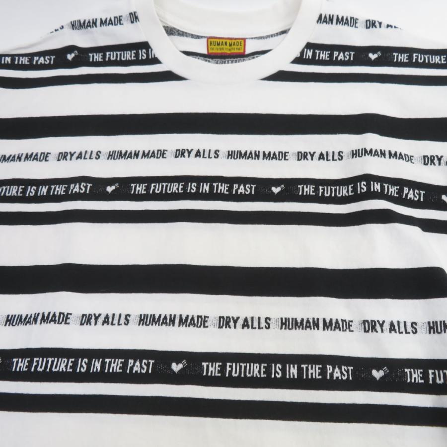HUMAN MADE Tシャツ Lサイズ HUMAN MADE ヒューマンメイド STRIPED T-SHIRT XLサイズ ※中古 : お宝
