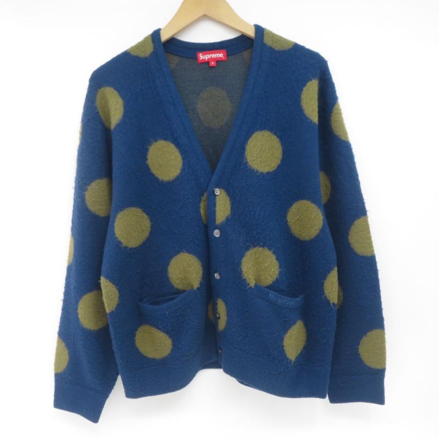 Supreme シュプリーム BRUSHED Polka Dot Cardigan ブラッシング