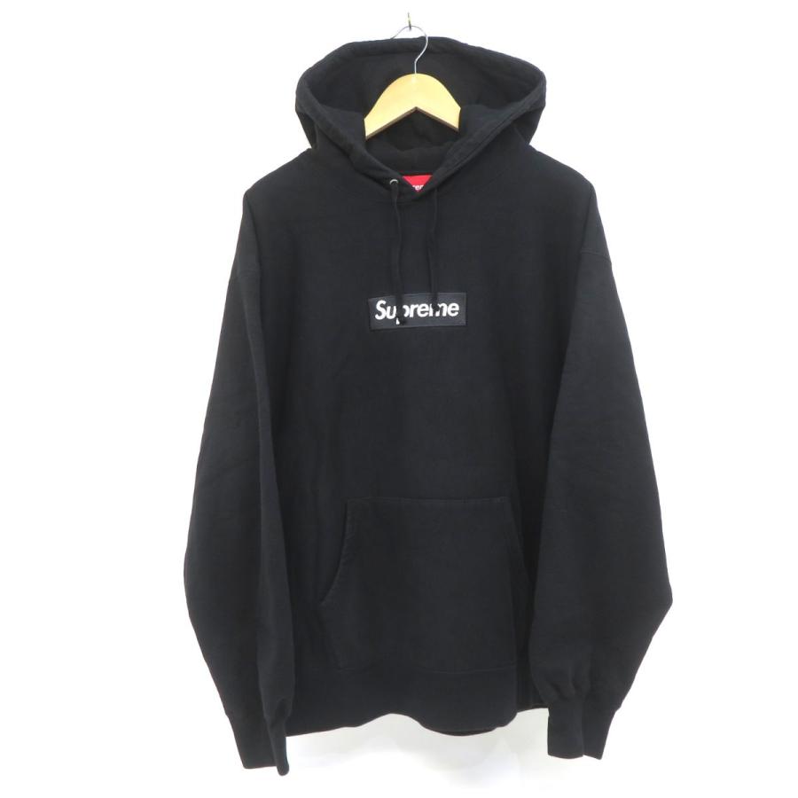 Supreme ブラック スウェット L オーバーサイズ Supreme ブラック スウェット XLサイズ