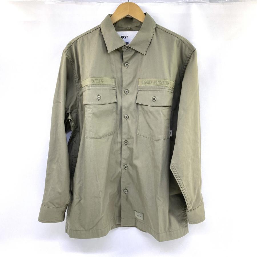 WTAPS ダブルタップス CBW/LS/COTTON POPLIN 長袖シャツ サイズ3
