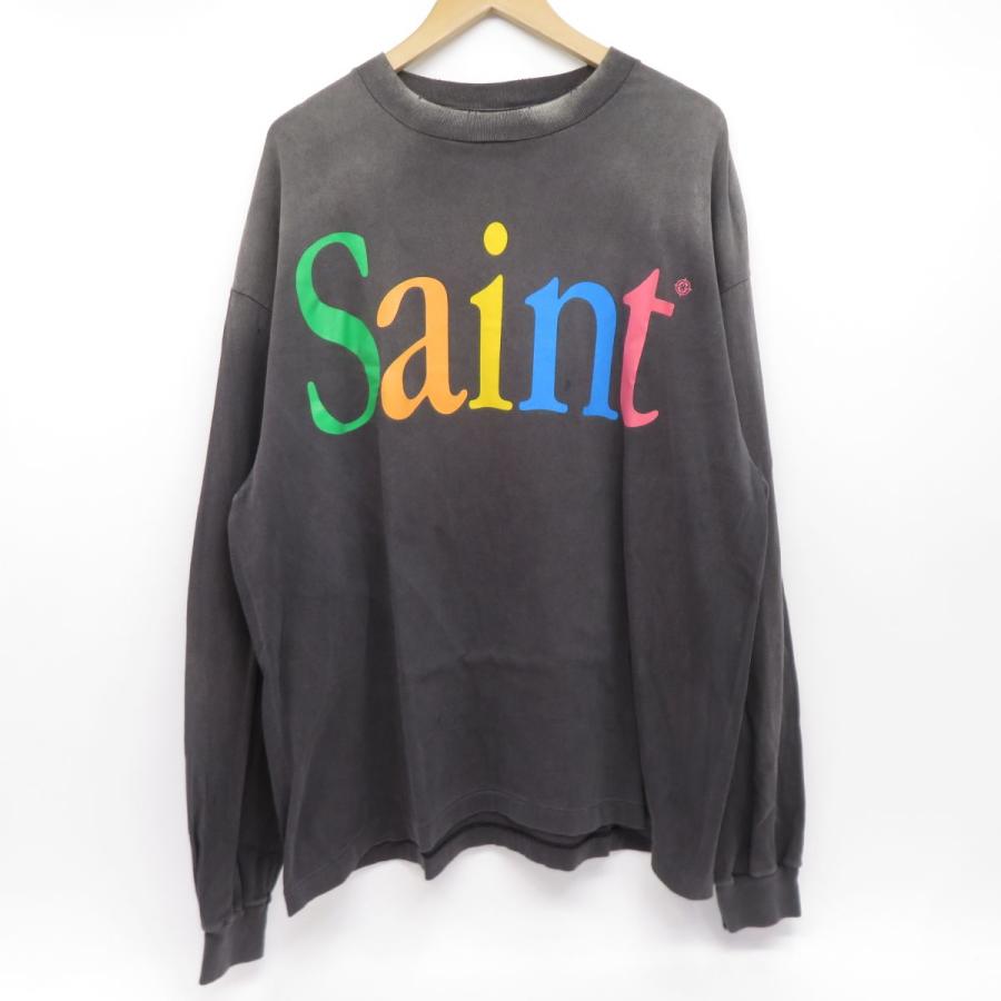 SAINT MXXXX セントマイケル　going ロンT SAINT Mxxxxxx セントマイケル RAINBOW LS TEE ロングスリーブ Tシャツ