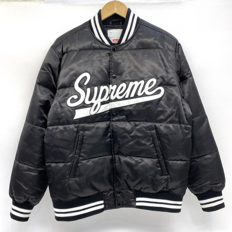 Supreme シュプリーム Script Varsity Puffy Jacket スタジャン