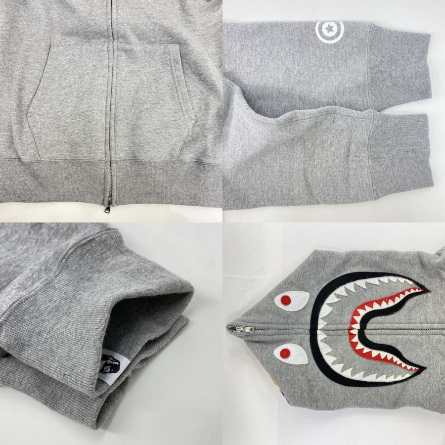 A BATHING APE アベイシングエイプ シャークフルジップフーディ 