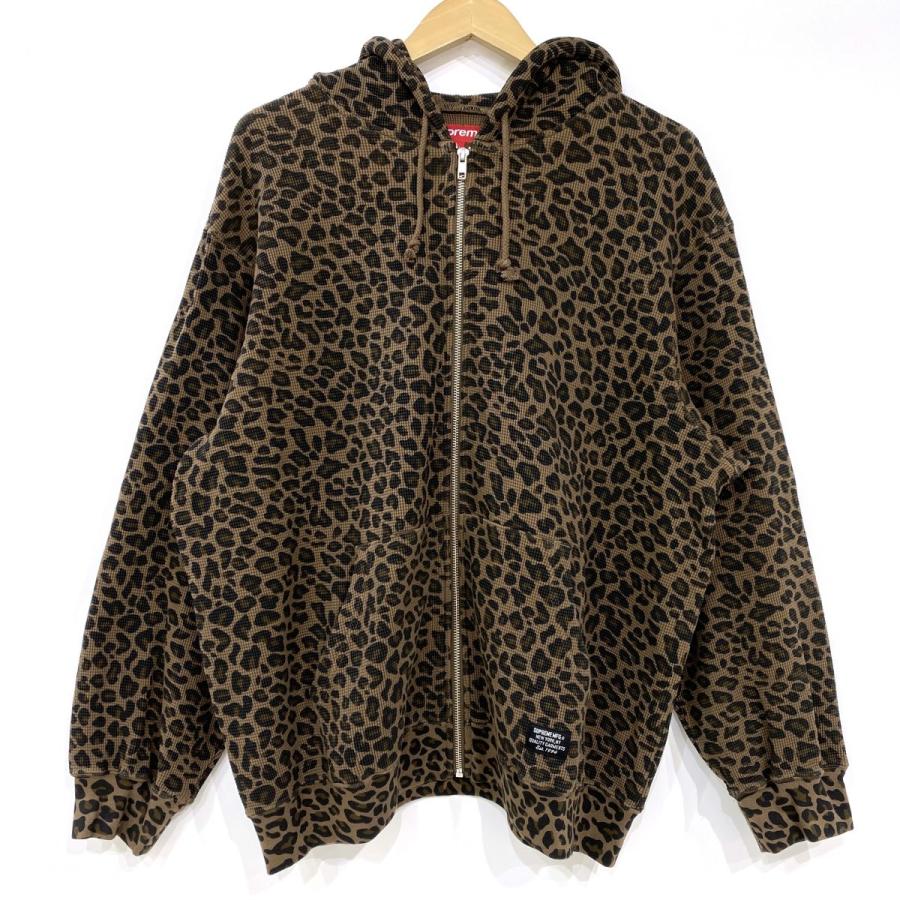 Supreme シュプリーム 25SS Hooded Zip Up Thermal フードジップアップ