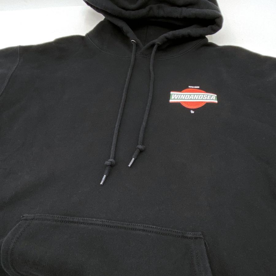 WIND AND SEA ウィンダンシー Fresh Hooded Sweat グラフィックロゴ