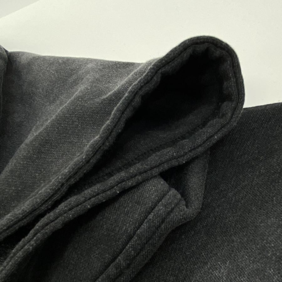 9090 ナインティナインティ Motion King Logo Pigment Zip Hoodie
