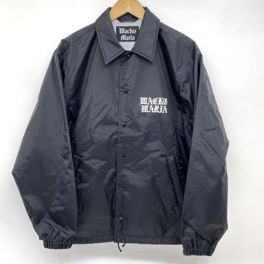 WACKO MARIA ワコマリア コーチジャケット Lサイズ ブラック ※中古 