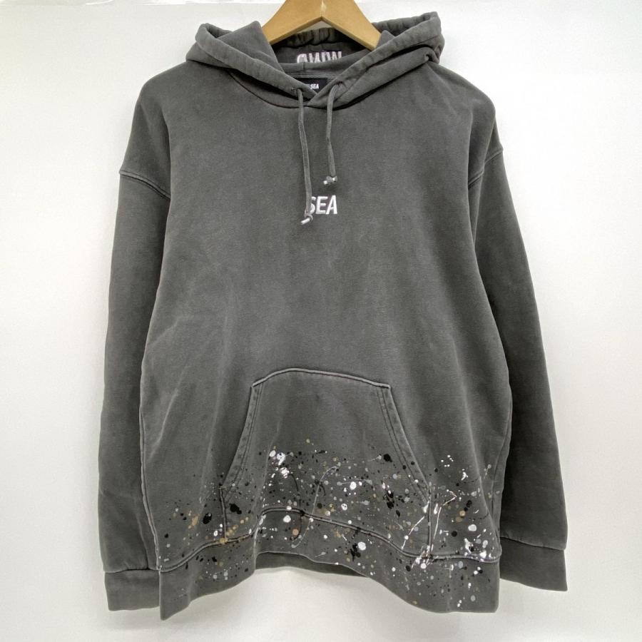 WIND AND SEA ウィンダンシー PAINT HOODIE プルオーバー パーカー WDS