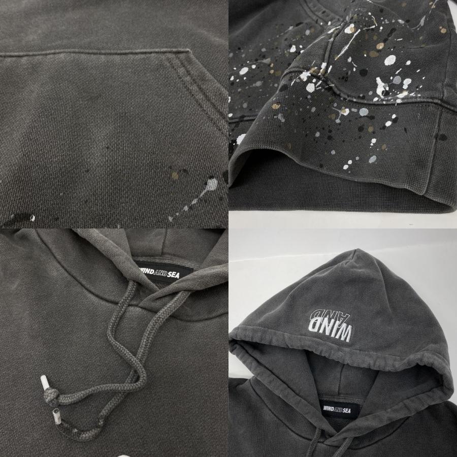 WIND AND SEA ウィンダンシー PAINT HOODIE プルオーバー パーカー WDS 