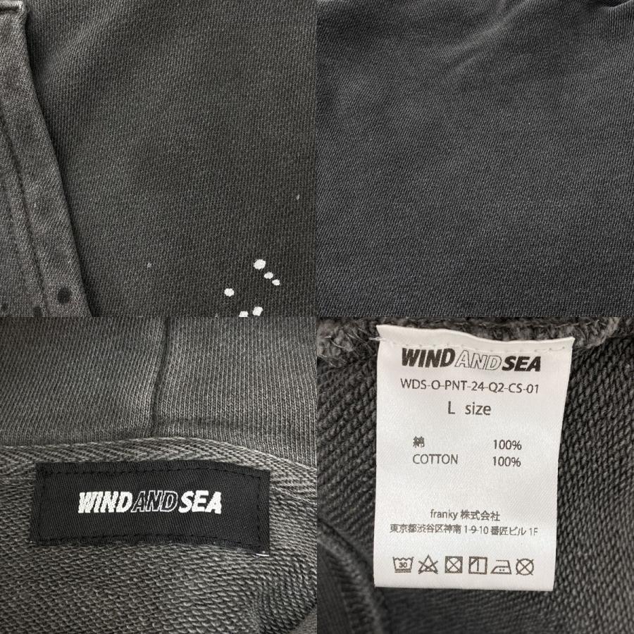 WIND AND SEA ウィンダンシー PAINT HOODIE プルオーバー パーカー WDS 