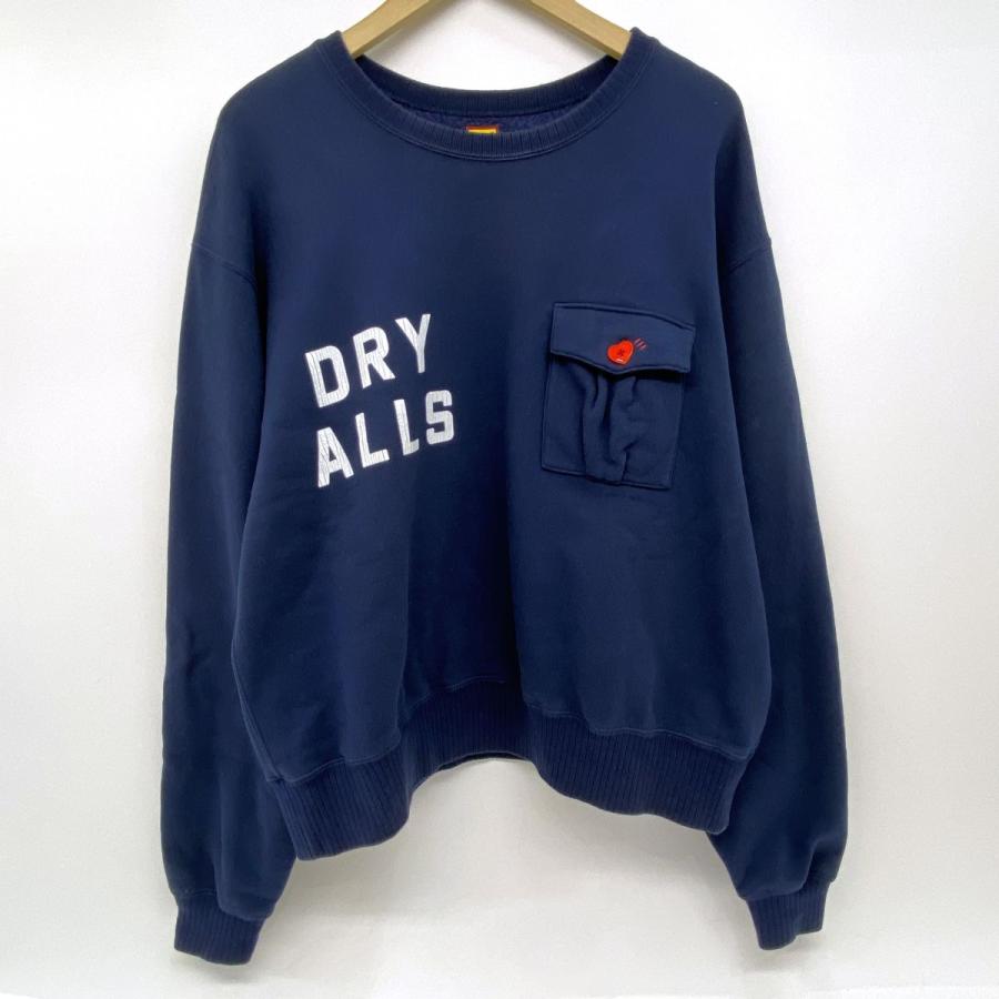 HUMAN MADE ヒューマンメイド Military Sweatshirt DRY ALLS 