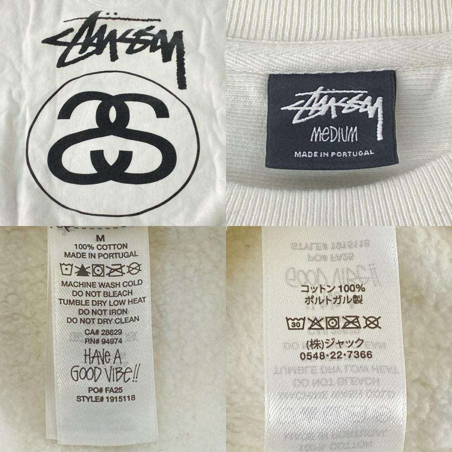 STUSSY ステューシー STOCK LINK CREW PIGMENT DYED クルーネック 