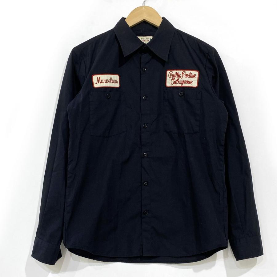 WACKO MARIA 長袖シャツ ブラック WACKO MARIA ワコマリア 長袖シャツ Sサイズ ブラック ※中古 : お宝