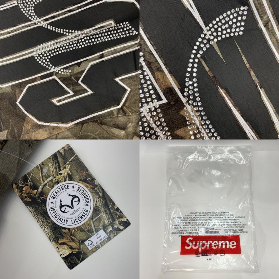 Supreme シュプリーム Rhinestone Script S/S Top Tシャツ XLサイズ