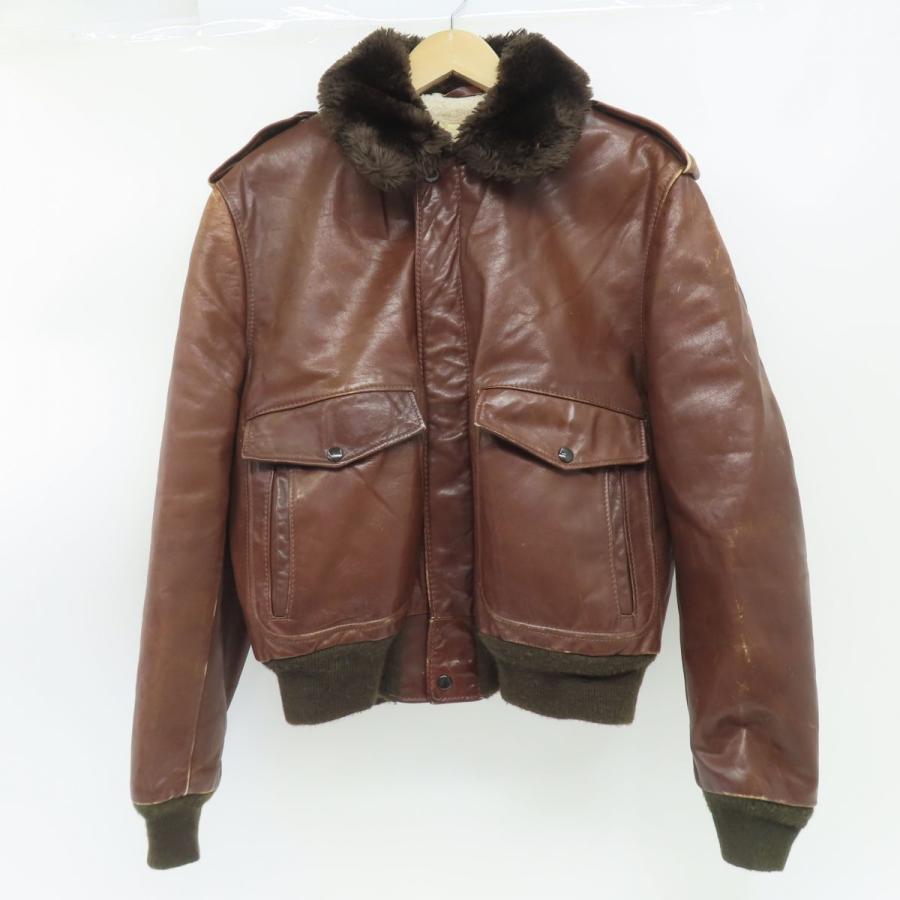 SCHOTT ショット レザー フライトジャケット サイズ44 ※現状品 : お宝 