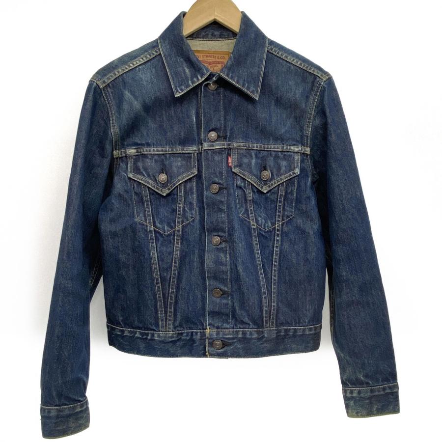 LEVI’S リーバイス デニムジャケット 36 ビッグE 71557 日本製 LEVI'S リーバイス 71557 BIG E ボタン裏刻印J30 デニムジャケット