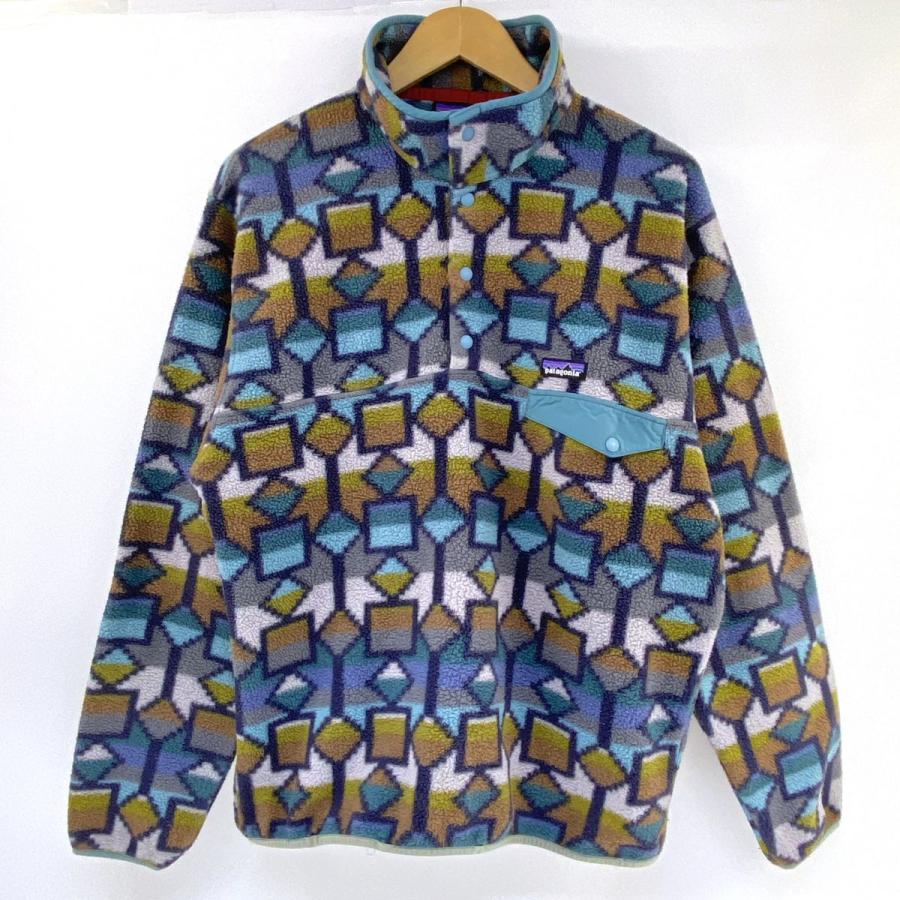 patagonia パタゴニア シンチラ スナップT フリースジャケット 総柄