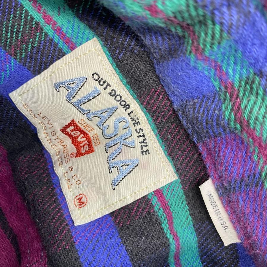 Levi's リーバイス ALASKA ネルシャツ 長袖シャツ 54654-44 Mサイズ