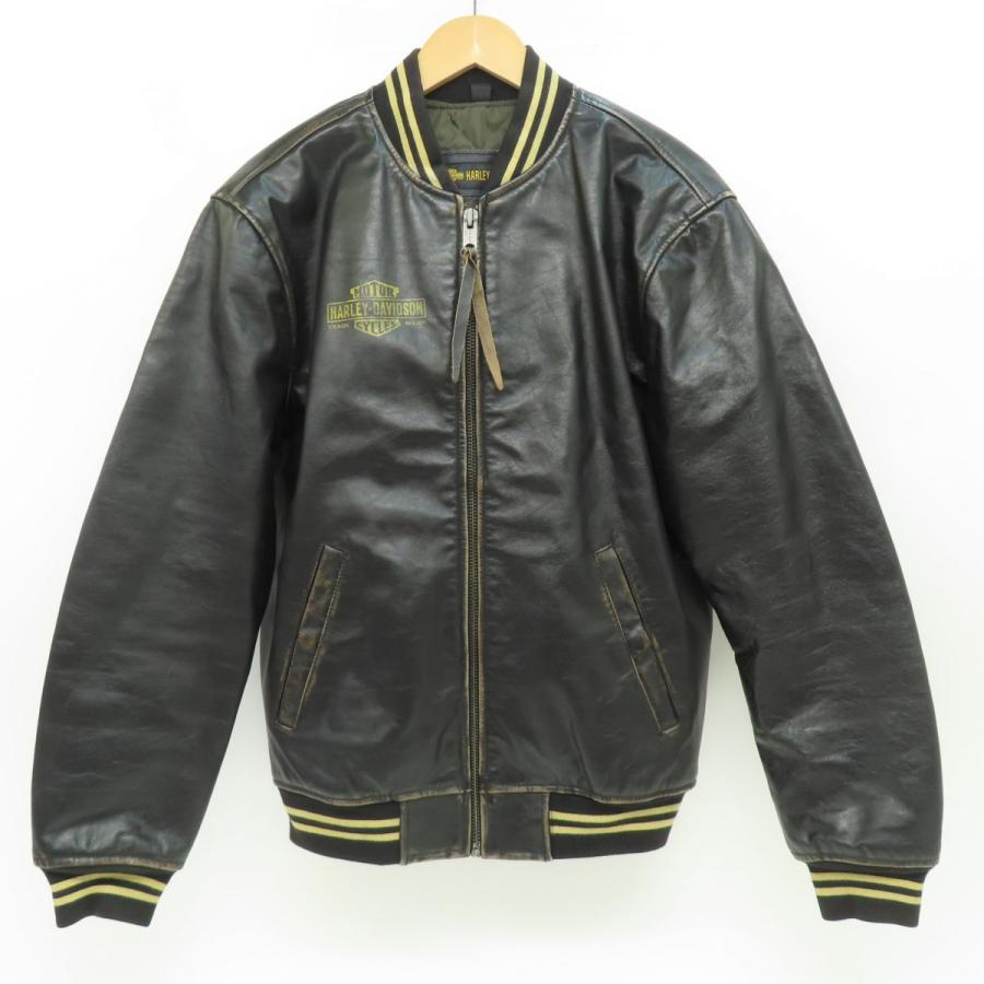 HARLEY-DAVIDSON ハーレーダビッドソン レザー ボンバー ジャケット