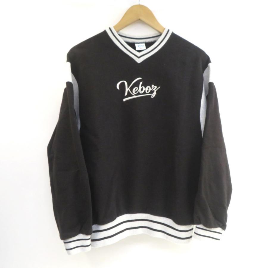 KEBOZ ケボス ICON BOW SWEAT CREWNECK スウェット クルーネック S 
