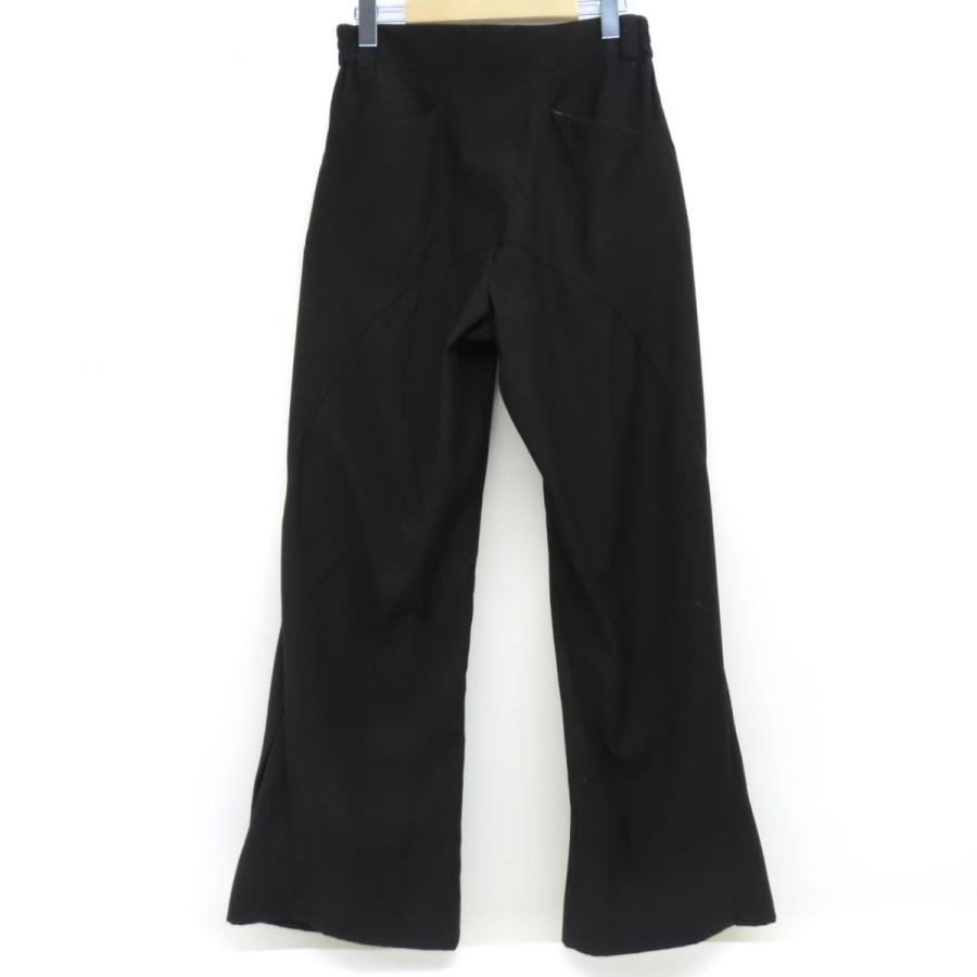 southfish 変形ワイドスラックス ワイドパンツ Mサイズ ブラック ※中古