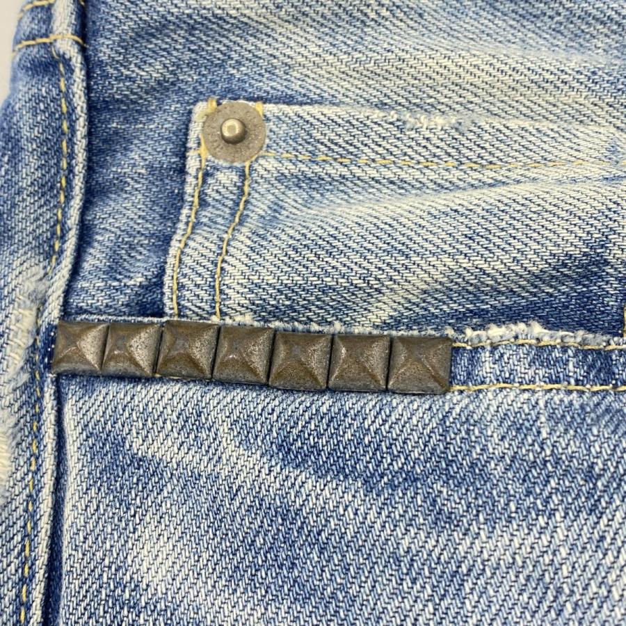 HYSTERIC GLAMOUR ヒステリックグラマー ZSR加工 スタッズ ダメージ