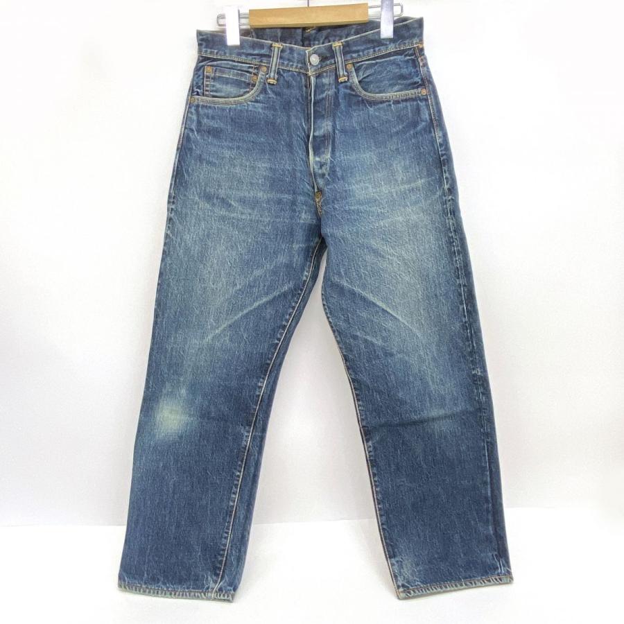 EVISU エヴィスジーンズ No2 カモメプリント ボタンフライ サイズ:31