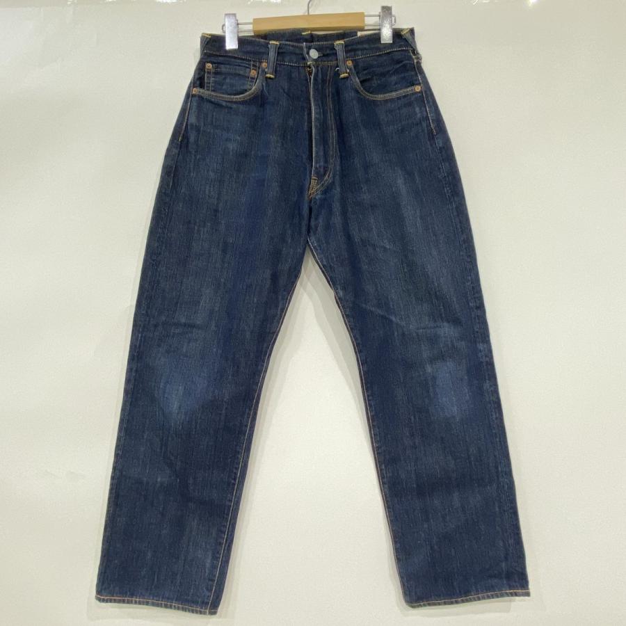 EVISU エヴィス 2002 NO.2 セルビッジ デニムパンツ サイズ：32×35