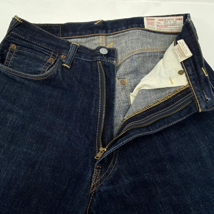 EVISU エヴィス 2002 NO.2 セルビッジ デニムパンツ サイズ：32×35
