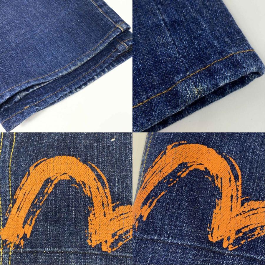 EVISU エヴィス No.1 SPECIAL 0101 デニムパンツ ジーンズ ボタン