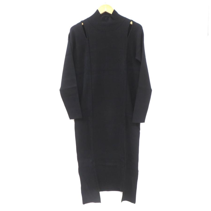 UN3D. アンスリード SHOULDER OPEN KNIT OP ショルダーオープン ニット