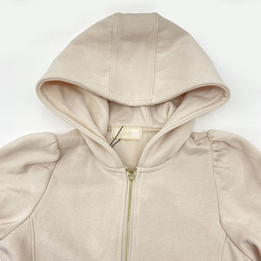 Rady レディー ジップアップ フーディ ワンピース Mサイズ ベージュ 