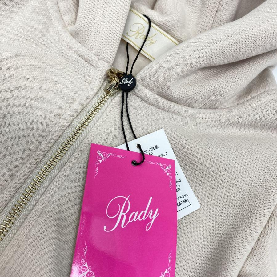 Rady レディー ジップアップ フーディ ワンピース Mサイズ ベージュ 
