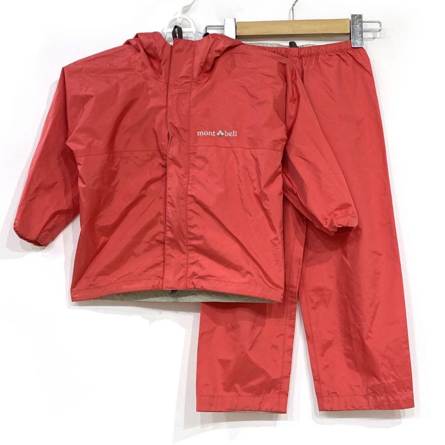 mont-bell モンベル クレッパー Kid's レインウェア セットアップ