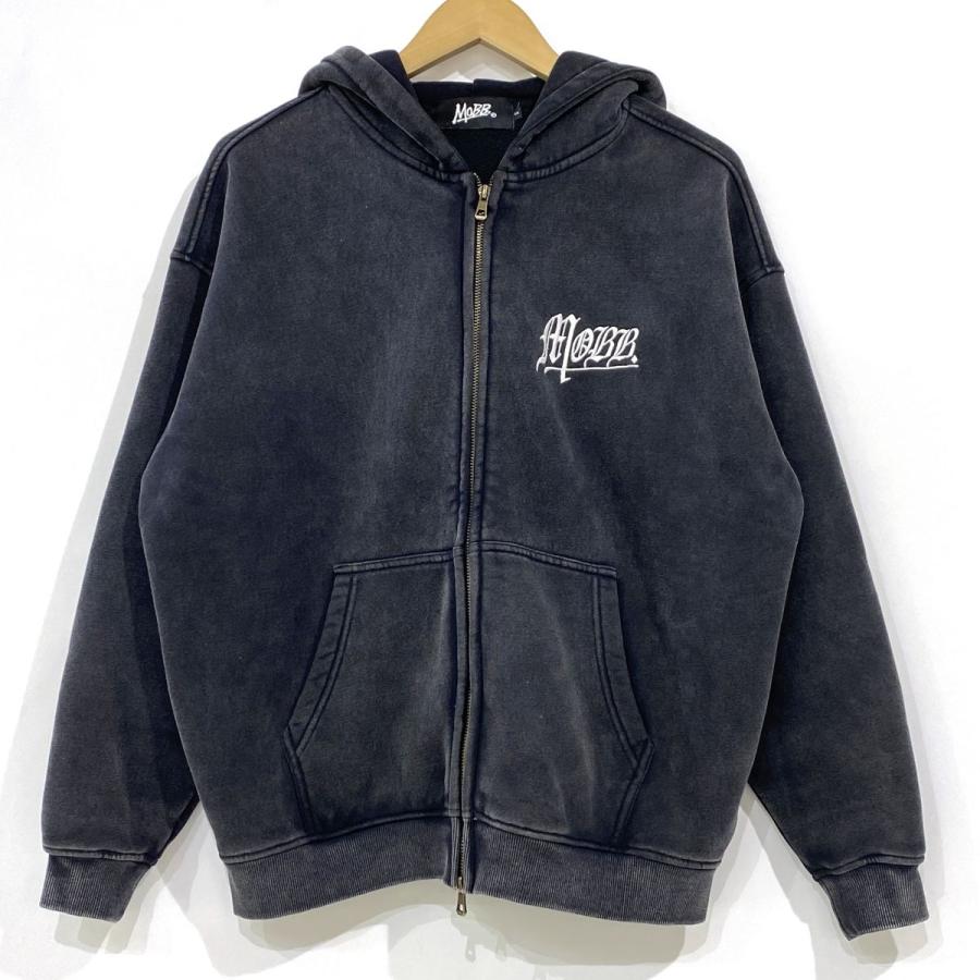 MOBB モブ ZIP HOODIE ジップフーディ パーカー Sサイズ レディース