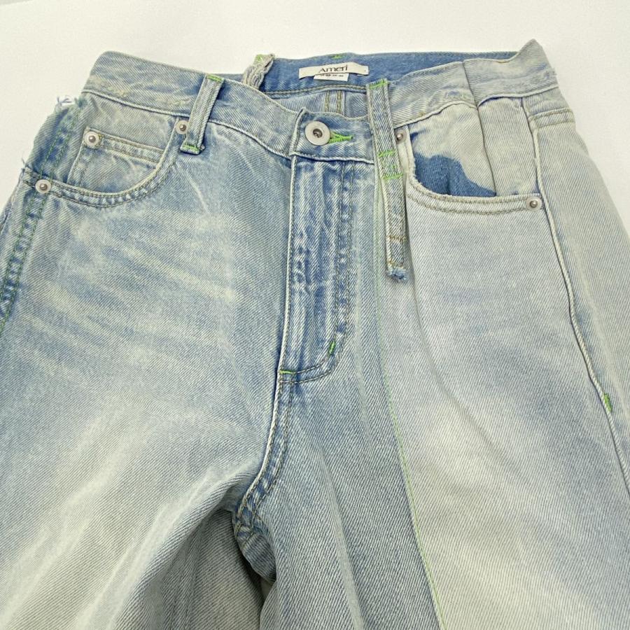 未使用】Ameri VINTAGE アメリヴィンテージ NEON STITCH REMAKE DENIM