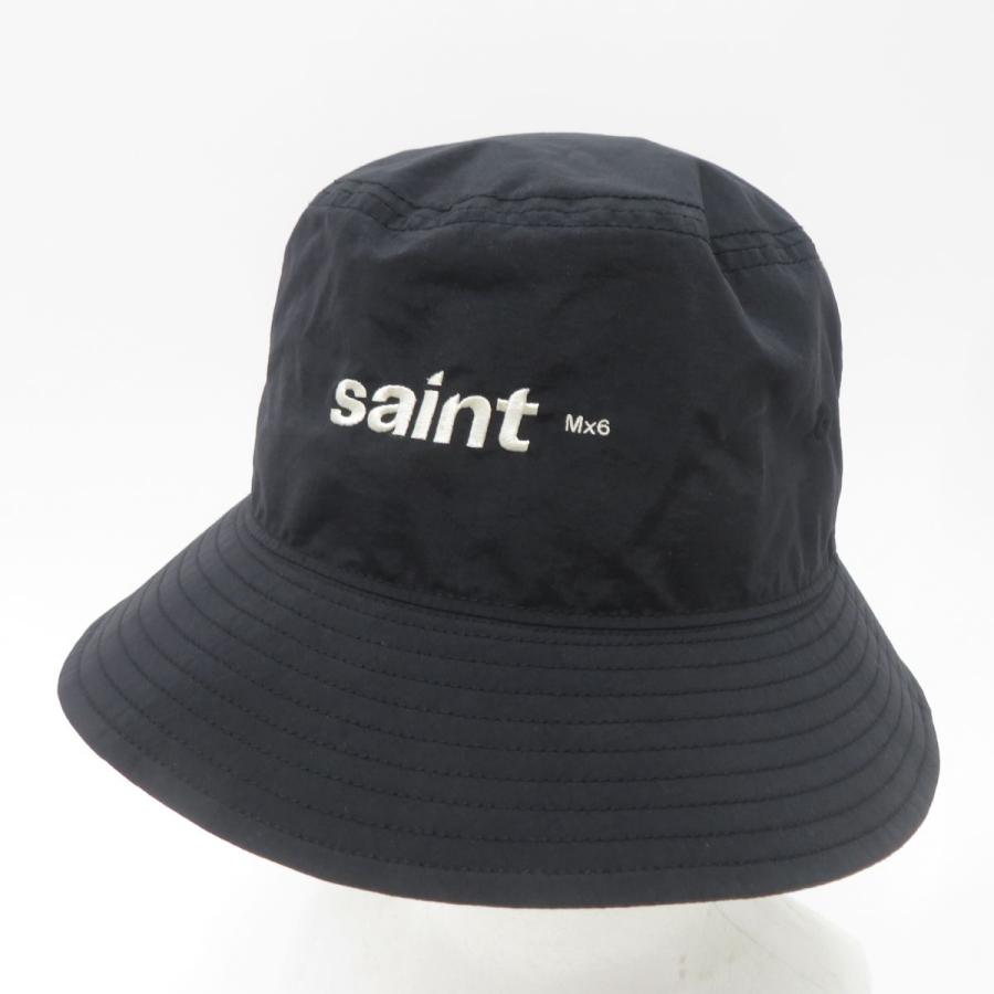セントマイケル　ブラック バケットハット SAINT MICHAEL セントマイケル BUCKET HAT バケットハット 帽子 ワン
