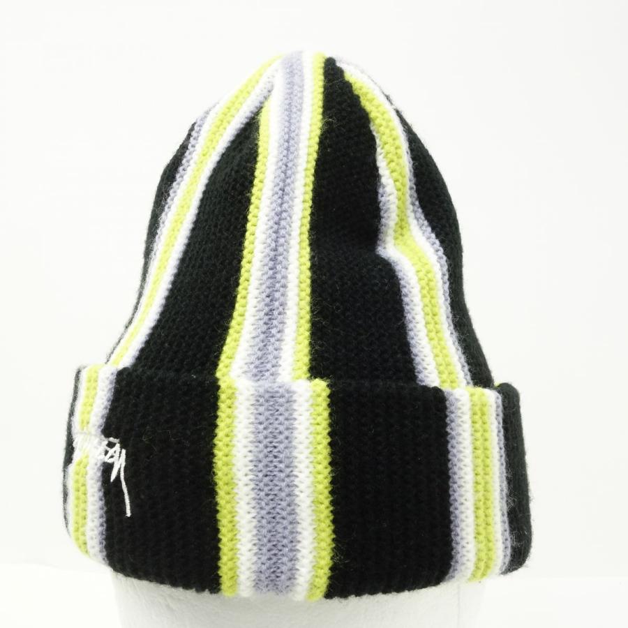 STUSSY ステューシー VERTICAL STRIPE CUFF BEANIE CAP ニットキャップ